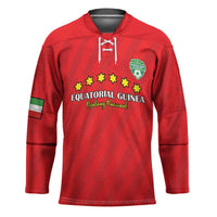 Custom Equatorial Guinea Football Hockey Jersey Go Nzalang Nacional Go - Wonder Print Shop
