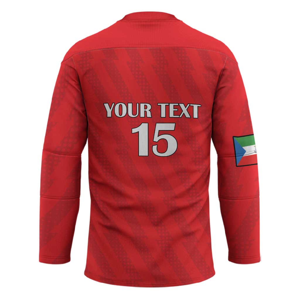 Custom Equatorial Guinea Football Hockey Jersey Go Nzalang Nacional Go - Wonder Print Shop