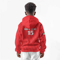 Custom Equatorial Guinea Football Kid Hoodie Go Nzalang Nacional Go - Wonder Print Shop