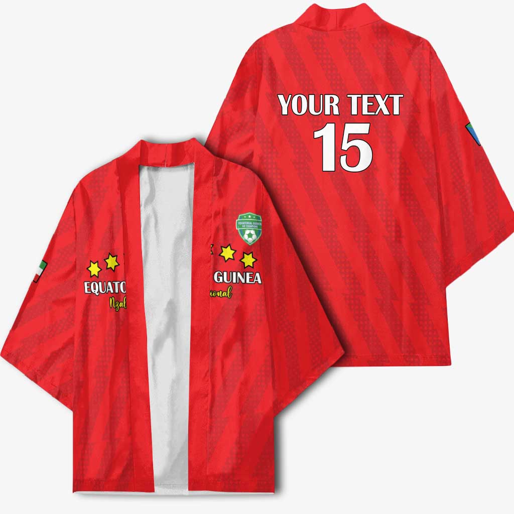Custom Equatorial Guinea Football Kimono Go Nzalang Nacional Go - Wonder Print Shop