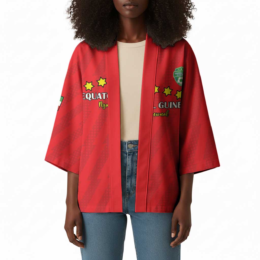 Custom Equatorial Guinea Football Kimono Go Nzalang Nacional Go - Wonder Print Shop
