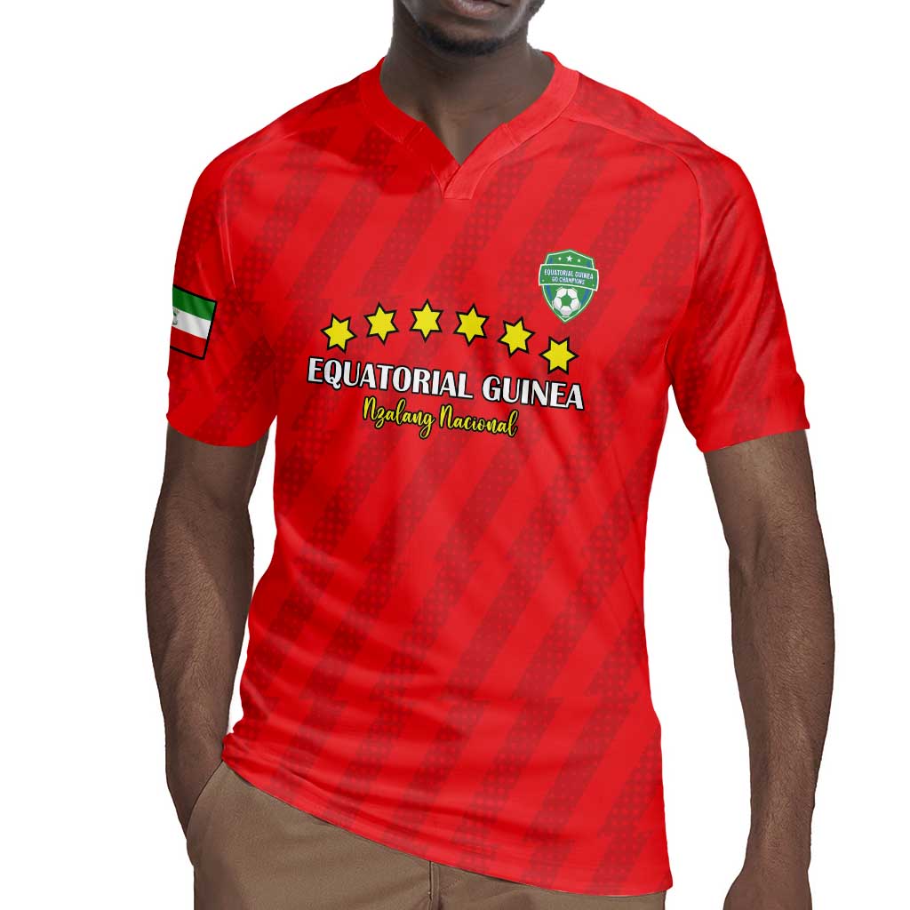 Custom Equatorial Guinea Football Rugby Jersey Go Nzalang Nacional Go - Wonder Print Shop