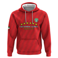 Custom Equatorial Guinea Football Zip Hoodie Go Nzalang Nacional Go - Wonder Print Shop