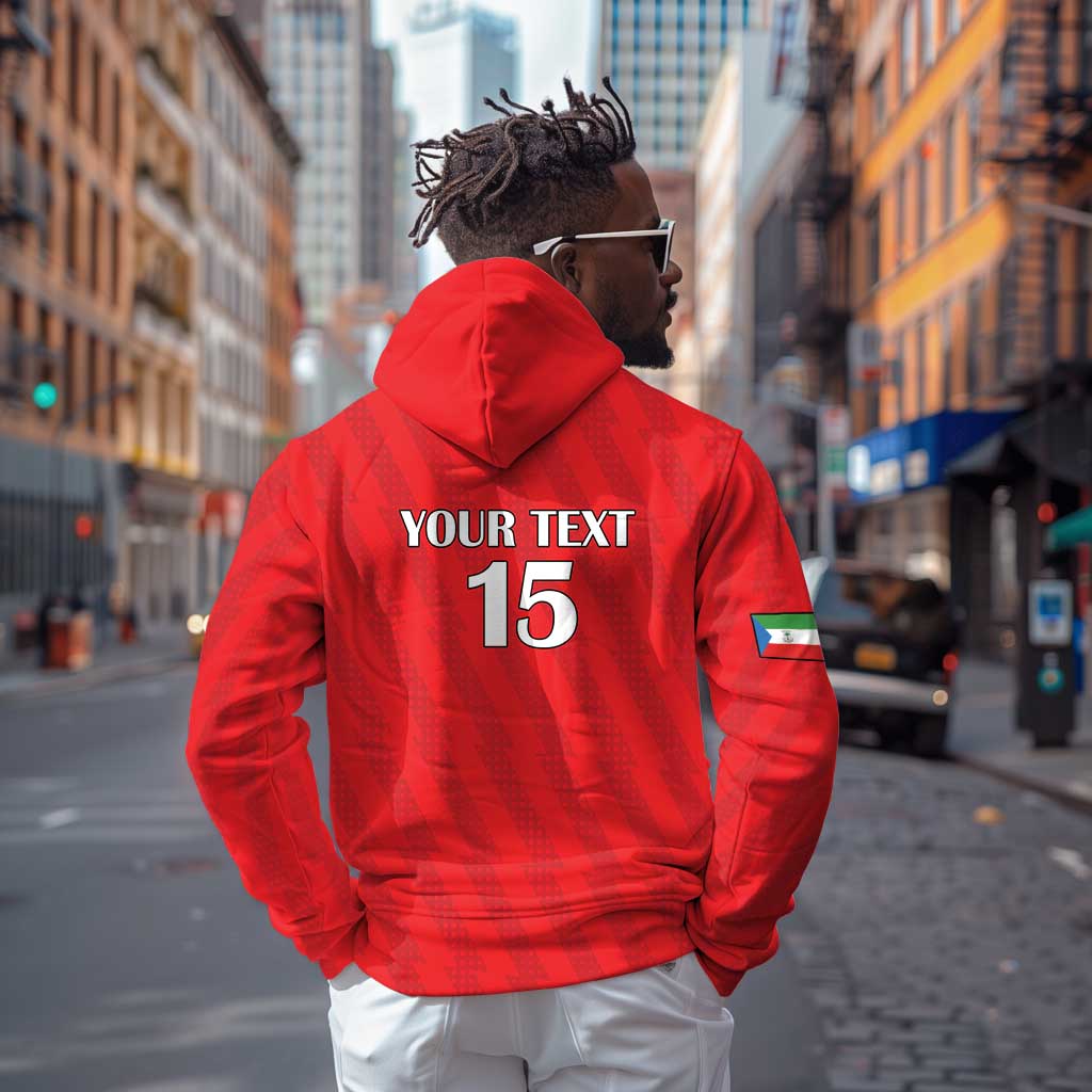 Custom Equatorial Guinea Football Zip Hoodie Go Nzalang Nacional Go - Wonder Print Shop