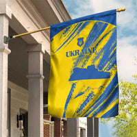 Ukraine Football Garden Flag Blue And Yellow Grunge Style - Wonder Print Shop