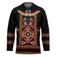 Cameroon Bamenda Hockey Jersey Toghu Traditional Pattern