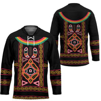 Cameroon Bamenda Hockey Jersey Toghu Traditional Pattern