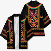 Cameroon Bamenda Kimono Toghu Traditional Pattern
