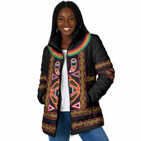 Cameroon Bamenda Padded Jacket Toghu Traditional Pattern