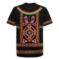 Cameroon Bamenda Rugby Jersey Toghu Traditional Pattern