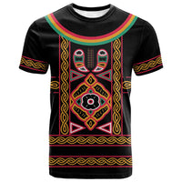 Cameroon Bamenda T shirt Toghu Traditional Pattern