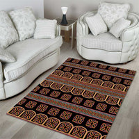 Bamenda Toghu Area Rug Cameroon Traditional Pattern
