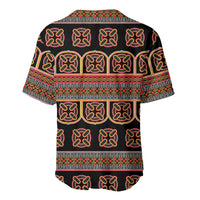Bamenda Toghu Baseball Jersey Cameroon Traditional Pattern