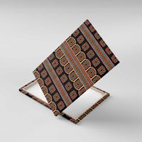Bamenda Toghu Canvas Wall Art Cameroon Traditional Pattern