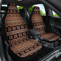 Bamenda Toghu Car Seat Cover Cameroon Traditional Pattern