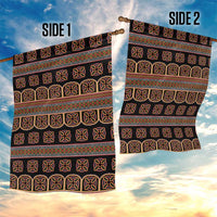 Bamenda Toghu Garden Flag Cameroon Traditional Pattern