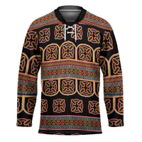 Bamenda Toghu Hockey Jersey Cameroon Traditional Pattern