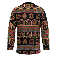Bamenda Toghu Hockey Jersey Cameroon Traditional Pattern