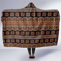 Bamenda Toghu Hooded Blanket Cameroon Traditional Pattern