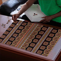 Bamenda Toghu Puzzle Cameroon Traditional Pattern