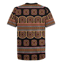 Bamenda Toghu Rugby Jersey Cameroon Traditional Pattern