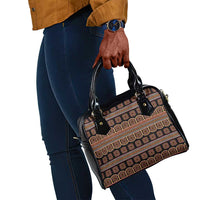 Bamenda Toghu Shoulder Handbag Cameroon Traditional Pattern