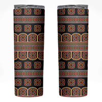 Bamenda Toghu Skinny Tumbler Cameroon Traditional Pattern
