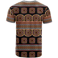 Bamenda Toghu T shirt Cameroon Traditional Pattern