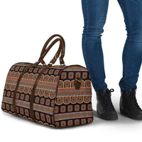 Bamenda Toghu Travel Bag Cameroon Traditional Pattern
