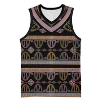 Cameroon Basketball Jersey Toghu Pattern Heritage