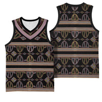 Cameroon Basketball Jersey Toghu Pattern Heritage