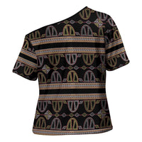 Cameroon Cross Shoulder Shirt Toghu Pattern Heritage