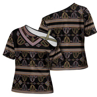 Cameroon Cross Shoulder Shirt Toghu Pattern Heritage
