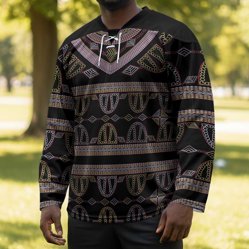 Cameroon Hockey Jersey Toghu Pattern Heritage