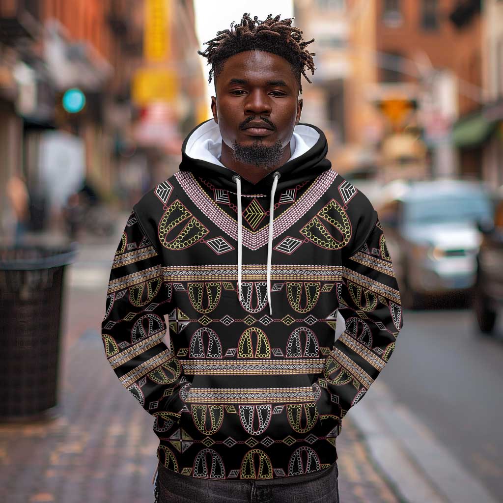 Cameroon Hoodie Toghu Pattern Heritage