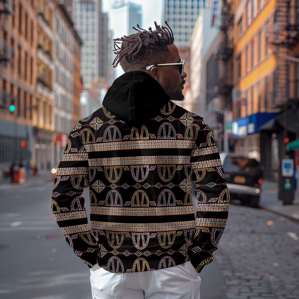Cameroon Hoodie Toghu Pattern Heritage