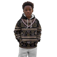 Cameroon Kid Hoodie Toghu Pattern Heritage