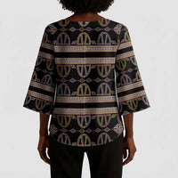Cameroon Kimono Sleeve Blouse Toghu Pattern Heritage