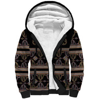 Cameroon Sherpa Hoodie Toghu Pattern Heritage