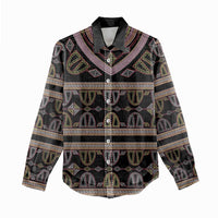 Cameroon Women Casual Shirt Toghu Pattern Heritage
