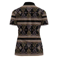 Cameroon Women Polo Shirt Toghu Pattern Heritage
