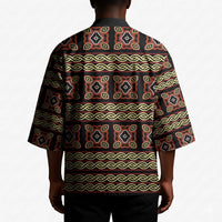 Cameroon Traditional Pattern Kimono Bamenda Royal Toghu