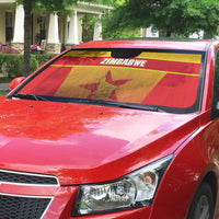 Zimbabwe Cricket Auto Sun Shade Come On Chevrons