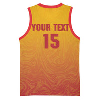 Zimbabwe Cricket Custom Basketball Jersey Come On Chevrons