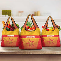 Zimbabwe Cricket Grocery Bag Come On Chevrons