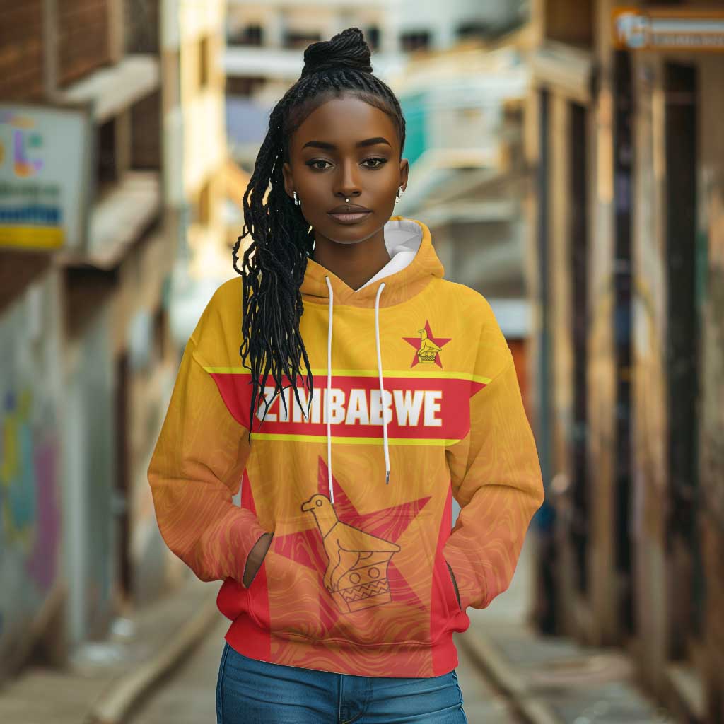 Zimbabwe Cricket Custom Hoodie Come On Chevrons