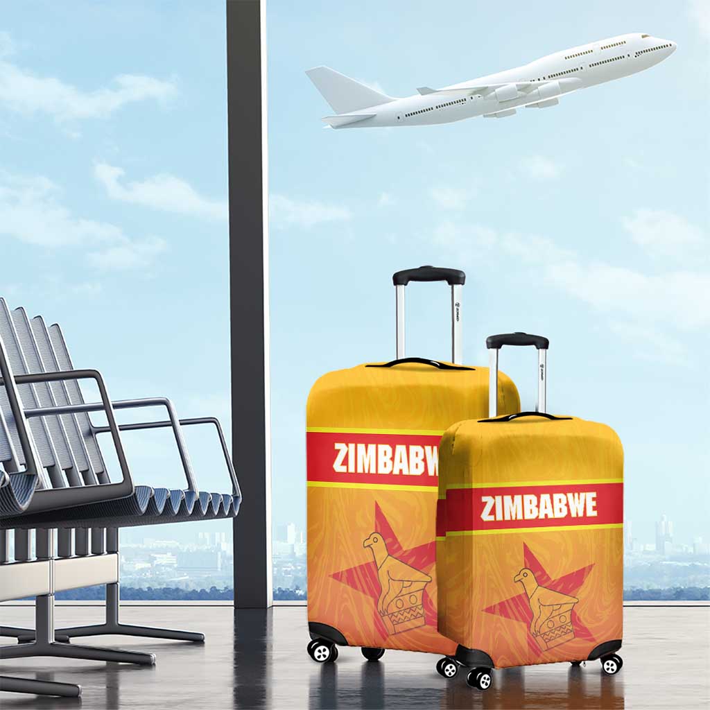 Zimbabwe Cricket Luggage Cover Come On Chevrons