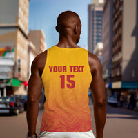 Zimbabwe Cricket Custom Men Tank Top Come On Chevrons