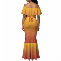 Zimbabwe Cricket Custom Mermaid Dress Come On Chevrons