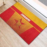 Zimbabwe Cricket Rubber Doormat Come On Chevrons